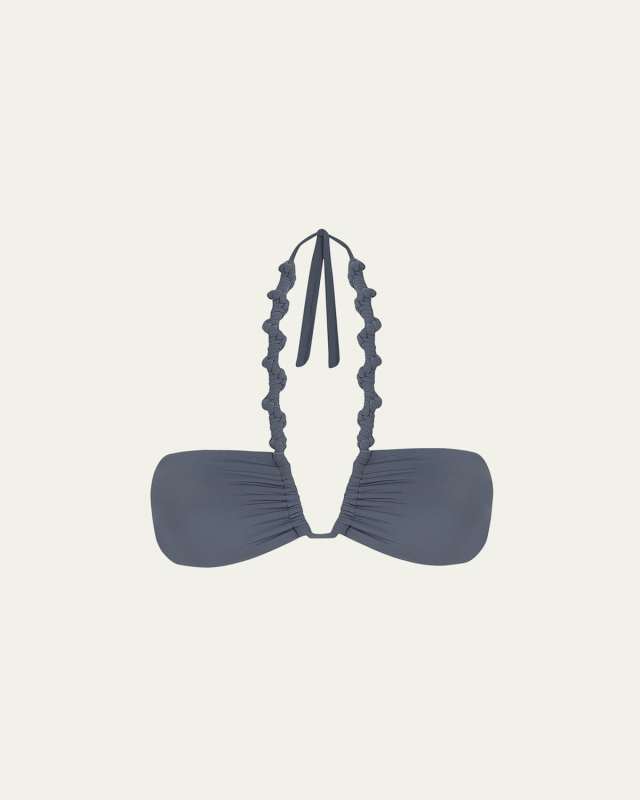 Solid Holly Carol Bikini Top
